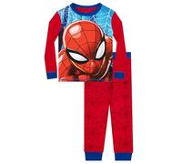 Marvel Spiderman Pyjamas, Snuggle Fit Spiderman PJs, Boys Pyjamas, Boys' Pyjama Sets, Red 5-6 Years