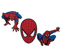Marvel Spiderman Red Self-Adhesive Wall Sticker (L)300mm (W)300mm
