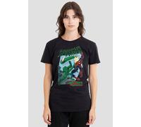 Marvel Spiderman Retro Sting Of The Scorpion T-Shirt, Black Black
