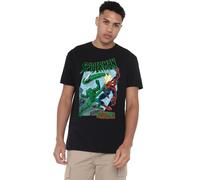 Marvel Spiderman Retro Sting Of The Scorpion T Shirt, Black Black