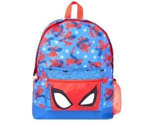 Marvel Spiderman School Backpack for Boys 2 Compartment Travel Rucksack for Kids Adjustable Shoulder straps and Mesh Pocket