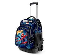 Marvel Spiderman Skills-FAN GTS Trolley Backpack 3.0, Black 32 x 44 cm, Capacity 33.79 L