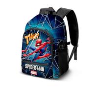 Marvel Spiderman Skills-Fight Backpack 3.0, Black, 31 x 41 cm, Capacity 22 L