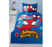 Marvel Spiderman Spidey & His Amazing Friends Reversible Single Duvet Cover Set Multi