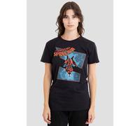 Marvel Spiderman Spidey Senses Tingling T-Shirt, Black Black XXL
