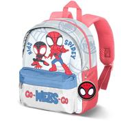 Marvel Spiderman Spin-Joy Backpack + Accessory, Grey 22 x 27 cm, Capacity 5 L