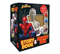 Marvel Spiderman Story Book and Money Box
