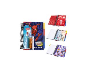 Marvel Spiderman Super Activity Album Marvel Multicolor