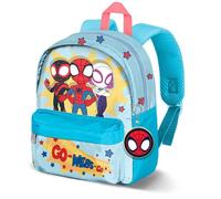 Marvel Spiderman Super Team-Joy Backpack + Accessory, Blue 22 x 27 cm, Capacity 5 L