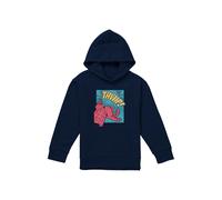 Marvel Spiderman Thwip Panel Youth Kids Pull-Over Hoodie, Navy | Size: 9-11 Years Marvel Navy 9-11 Years