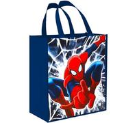 Marvel Spiderman Tote Bag for Boys - Double Sided Spider-Man Tote Bag Large | Spiderman Reusable Bag for Groceries, Shopping, Beach, More