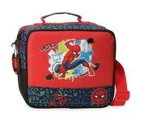 Marvel Spiderman Urban Adaptable Toiletry Bag with Shoulder Strap Red, 23x20x9cm Polyester, Cosmetic Case