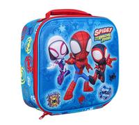 Marvel Spidey 3D Rectangular Insulated Lunch Box Bag for Boys and Girls, Perfect Size for Packing Hot or Cold Snacks for School and Travel, BPA Free