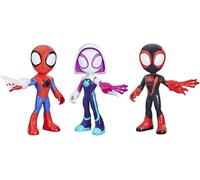 SPIDEY AND HIS AMAZING FRIENDS Marvel Supersized Hero 22.5-cm Action Figures 3-Pack