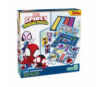 Shuffle Game Compendium - Disney Spidey and Friends. Board Game Collection for Boys and Girls from 5 Years