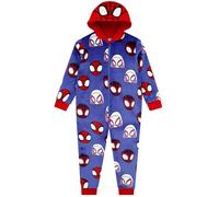 Marvel Spidey And His Amazing Friends Boys Onesie | Fleece Onesies For Boys | Spiderman Onesie | Ages 2 To 8 Years