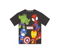Marvel Spidey and His Amazing Friends Boys Tshirt, Boys Summer Top, Kids T Shirt, Spidey Kids Clothes, Grey 2-3 Years