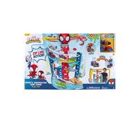 MARVEL Spidey and His Amazing Friends Construction Zone Chaos Track Set