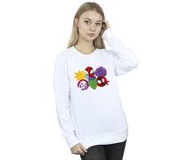 Marvel Spidey And His Amazing Friends Faces Sweatshirt In White White