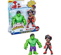 Marvel Spidey and His Amazing Friends Hero Reveal Hulk & Miles Morales