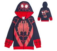 Marvel Spidey and His Amazing Friends Hooded Jacket Miles Morales Spin 5-6 Years