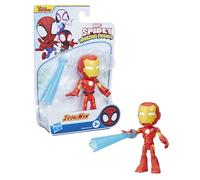 Marvel Spidey and His Amazing Friends Iron Man Action Figure Toy, Preschool Supe