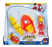 Marvel Spidey and His Amazing Friends IRON MAN & IRON RACER Vehicle Set