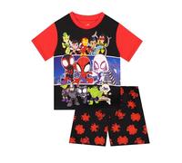 Marvel Spidey And His Amazing Friends Pyjamas | Boys Short Pyjamas | Spiderman Pyjamas | Ages 2 To 8 Years