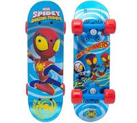 MARVEL Spidey and His Amazing Friends Skateboard, non-slip deck, lightweight, stable up to 20 kg, 42 cm (Spider-Man)