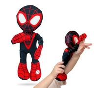 Marvel Spidey and His Amazing Friends - Slingshot Plush Spin Toy with Sound - Large Stretchable Arms for Launch Action - Soft & Durable Superhero Plush for Kids - Fun Toy for Boys & Girls
