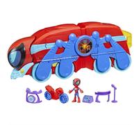 Marvel Spidey and his Amazing Friends Spider Crawl-R 2-in-1 Deluxe Headquarters Playset