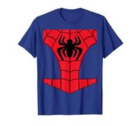 Marvel Spidey and His Amazing Friends Spider-Man Costume T-Shirt, Men, Royal Blue, Medium