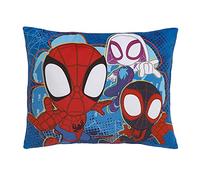 Marvel Spidey and his Amazing Friends Spidey Team Red, White, and Blue Super Soft Toddler Pillow