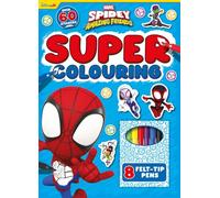 Marvel Spidey and his Amazing Friends: Super Colouring (Activity kit for kids including 8 felt-tip pens)