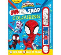 Marvel Spidey and His Amazing Friends: Super Snap Colouring: A Colouring Adventure with a Snap Band to Decorate