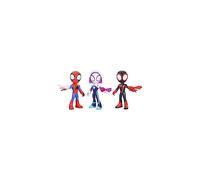 Marvel Spidey and His Amazing Friends Supersized Hero Figures Multipack, 3 Large Action Figures, Preschool Super Hero Toy for Kids Ages 3 an