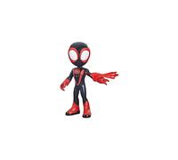 Marvel Spidey and His Amazing Friends Supersized Miles Morales: Spider-Man Action Figure, Pre-school Toy for Ages 3 and Up