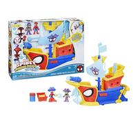 Marvel Spidey and his Amazing Friends Water-Webs Webs Ahoy Bubble Pirate Ship