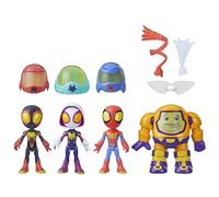 Marvel Spidey and his Amazing Friends Web Spinners Gear Up For Adventure - Superhero Toy - Preschool Toy - Collectible Pack
