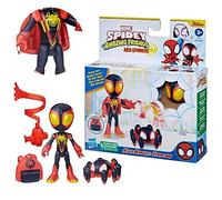 Marvel Spidey and His Amazing Friends Web-Spinners, Miles Morales Spider-Man Figure, Web-Spinning Accessory