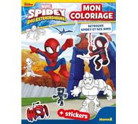Marvel Spidey et ses amis extraordinaires - Mon coloriage - Retrouve Spidey et ses amis - + stickers