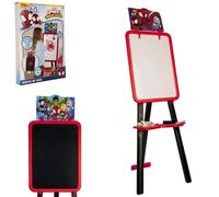 Marvel Spidey & Friends 2-in-1 Floor Easel - Whiteboard & Chalkboard Set