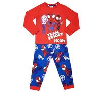 Marvel Spidey & Friends Personalised Boys Pyjamas Spiderman Character Nightwear (Personalised Spidey & Friends, 2-3 Years)