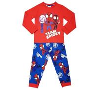 Marvel Spidey & Friends Personalised Boys Pyjamas Spiderman Character Nightwear (Spidey & Friends, 5-6 Years)