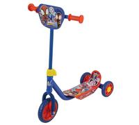 Spidey & His Amazing Friends 3 Wheel Kids Scooter | Officially Licensed for Ages 3 & Up | Adjustable Handlebar for Girls Boys | Childrens Spiderman Tri