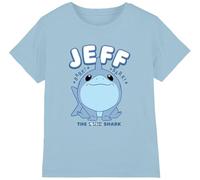 Marvel Spidey & His Amazing Friends Jeff The Land Shark Boys T Shirt, Sky Blue, 7-8