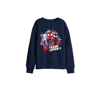 Marvel Spidey & His Amazing Friends Team Spidey Kids Sweat, Navy | Size: 9-11 Years Marvel Navy 9-11 Years