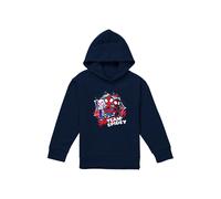 Marvel Spidey & His Amazing Friends Team Spidey Youth Kids Pull-Over Hoodie, Navy | Size: 5-6 Years Marvel Navy 5-6 Years