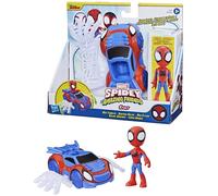 SPIDEY AND HIS AMAZING FRIENDS Marvel Spidey Web Crawler Toy, Spidey Action Figure and Vehicle Included, Preschool Toys