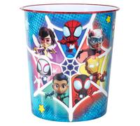 Marvel Spidey Kids Waste Paper Bin for Bedroom, Playing & Study Room